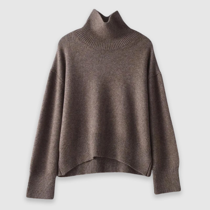 Women's Turtleneck Sweater | Soft Knit, Classic Fit for Autumn Winter 2