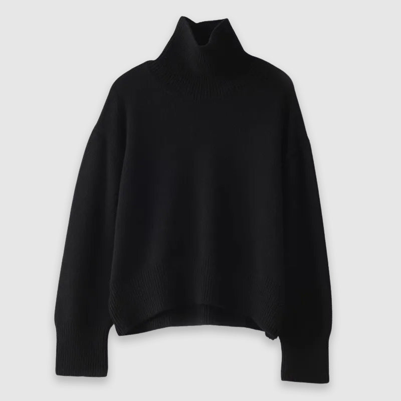Women's Turtleneck Sweater | Soft Knit, Classic Fit for Autumn Winter 4