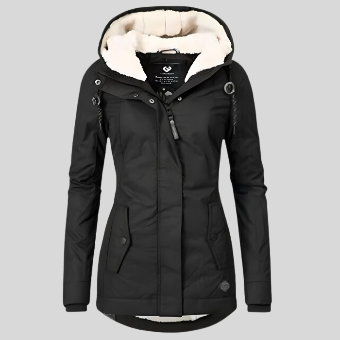 Women's Waterproof Parka Jacket | Long Design, Faux Fur Lining, Adjustable Fit 5