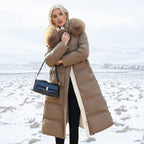 Women's Winter Coat | Fitted Silhouette with Faux Fur Collar, Water-Repellent 7