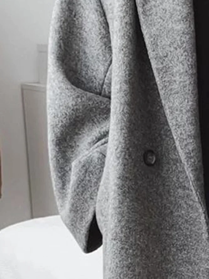 Women's Winter Coat | Wool Blend, Oversized Cut, Elegant Style 2