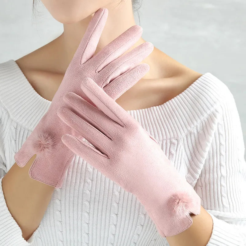 Women's Winter Gloves | Vintage-Inspired, Warm, Smartphone-Compatible 5