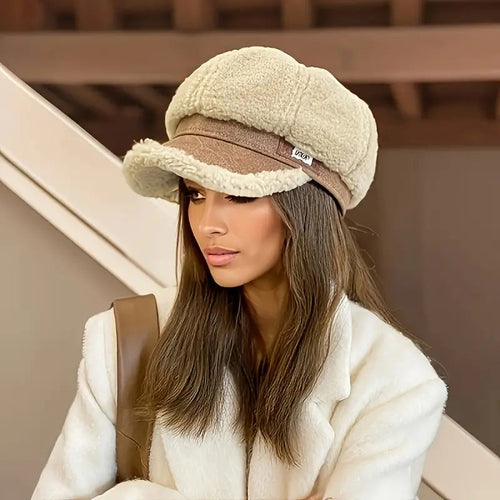 Women's Winter Hat | Double Layer Fleece, Ear Coverage, Elastic Fit 0