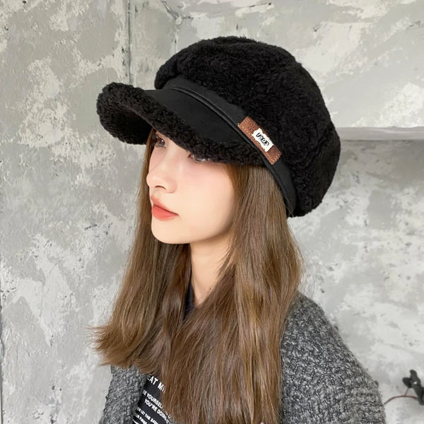 Women's Winter Hat | Double Layer Fleece, Ear Coverage, Elastic Fit 2