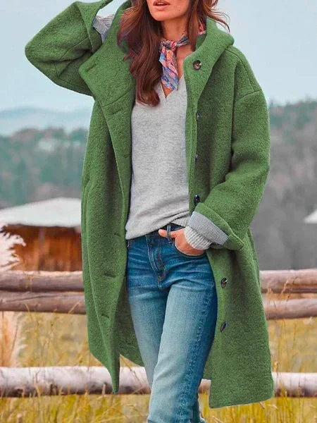 Women's Wool Coat | Elegant Design for Winter, Soft and Warm 0