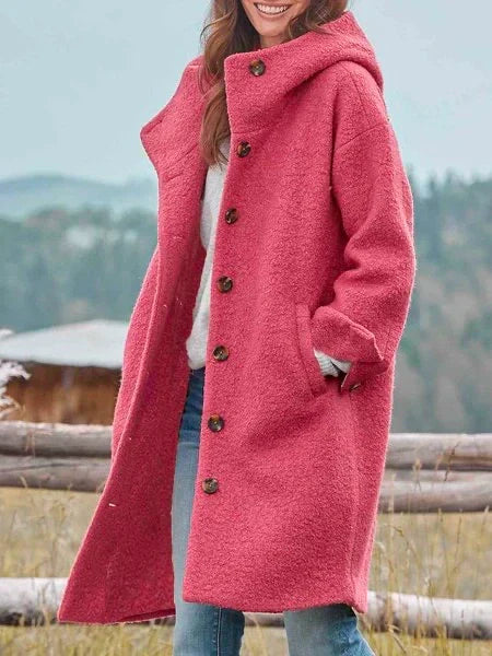 Women's Wool Coat | Elegant Design for Winter, Soft and Warm 1