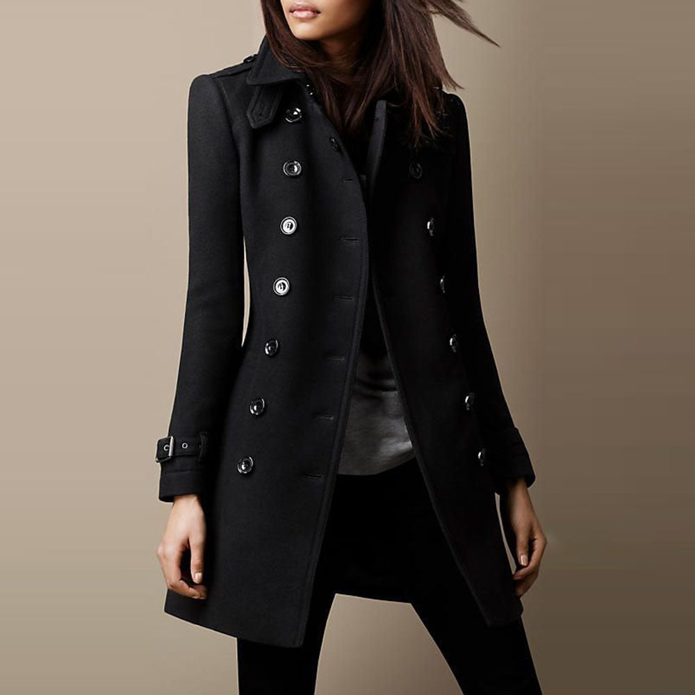 Women's Wool Coat | Elegant Long Design, Timeless Winter Warmth 2