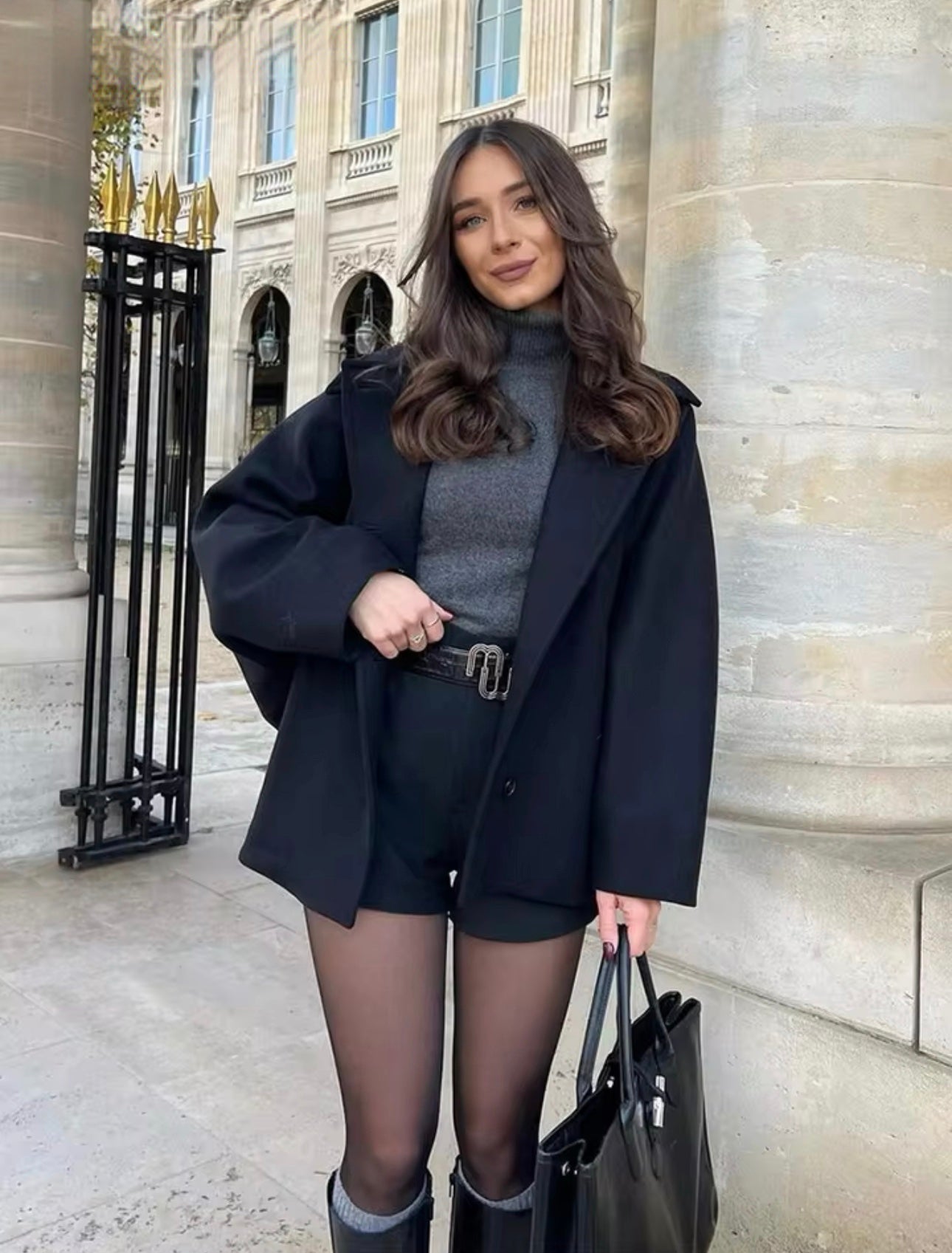 Women's Wool Coat | Oversized, Warm Winter Outerwear 3