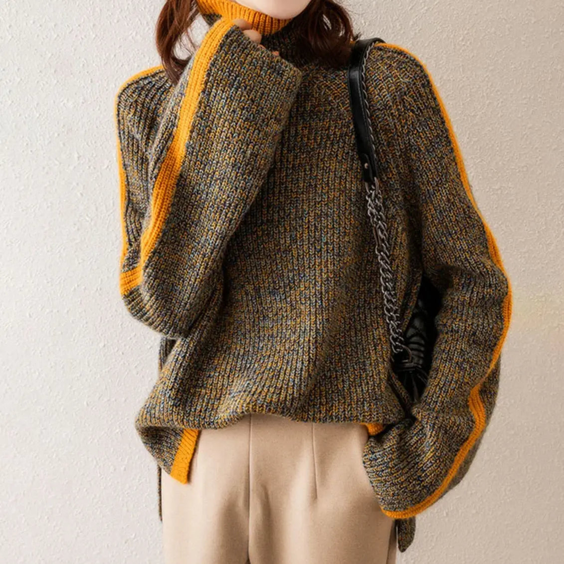 Women's Wool Turtleneck Sweater | Soft, Elegant, Timeless Design 0